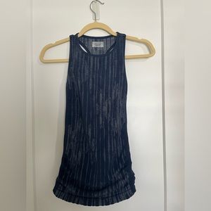 Athleta Speedlight navy tank